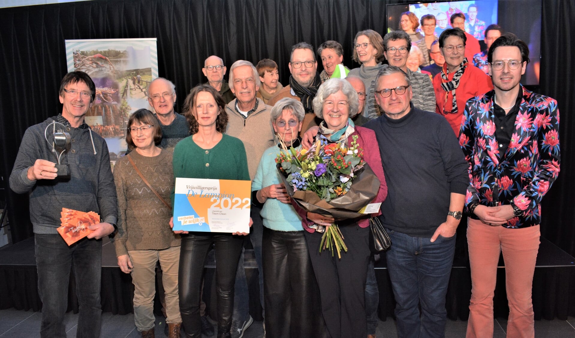 Team Clean Wint Vrijwilligersprijs De Lampion 2022 Al Het Nieuws Uit