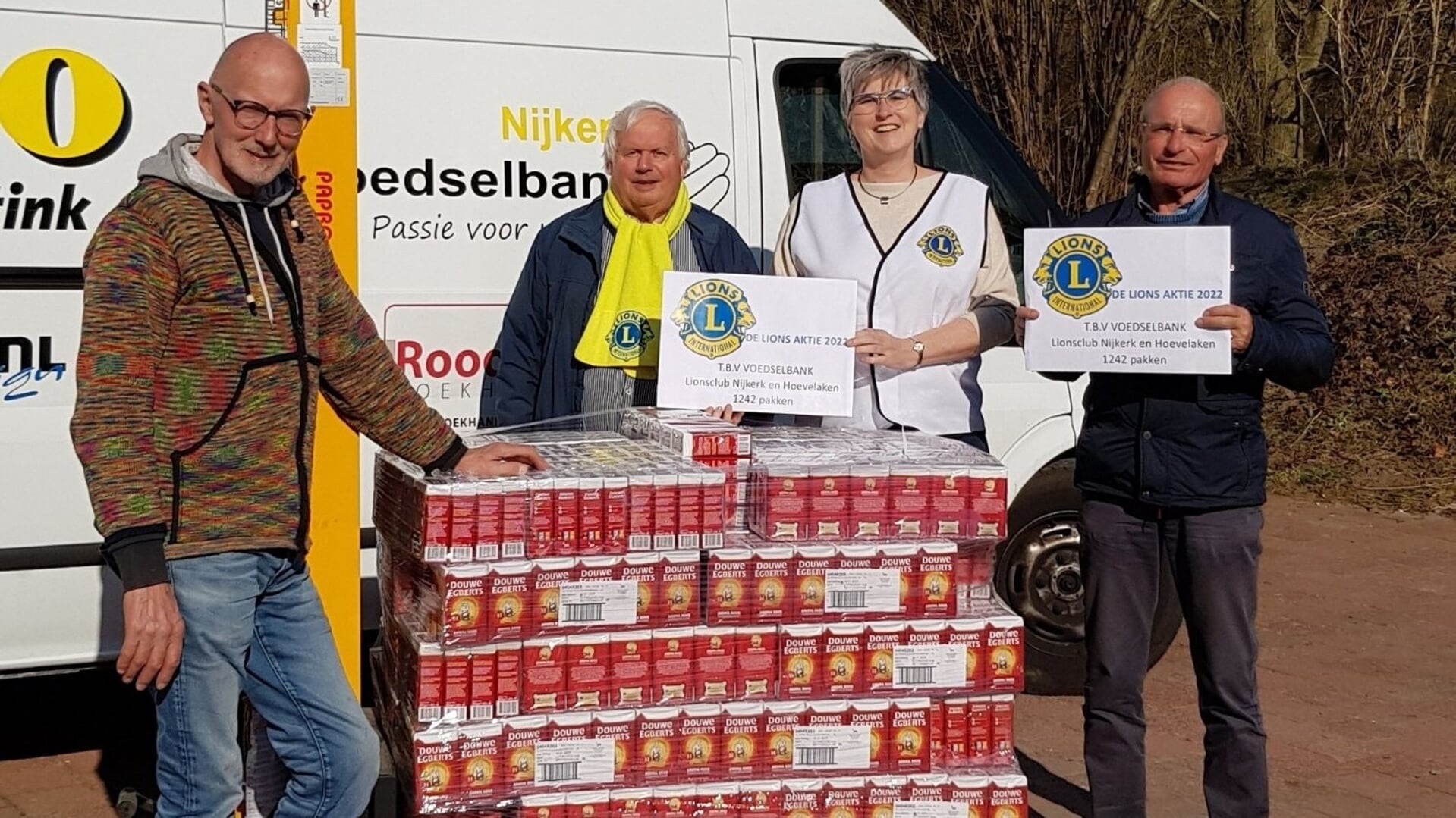 Lionsclubs Zamelen Waardepunten In Voor Koffie Voor De Voedselbank