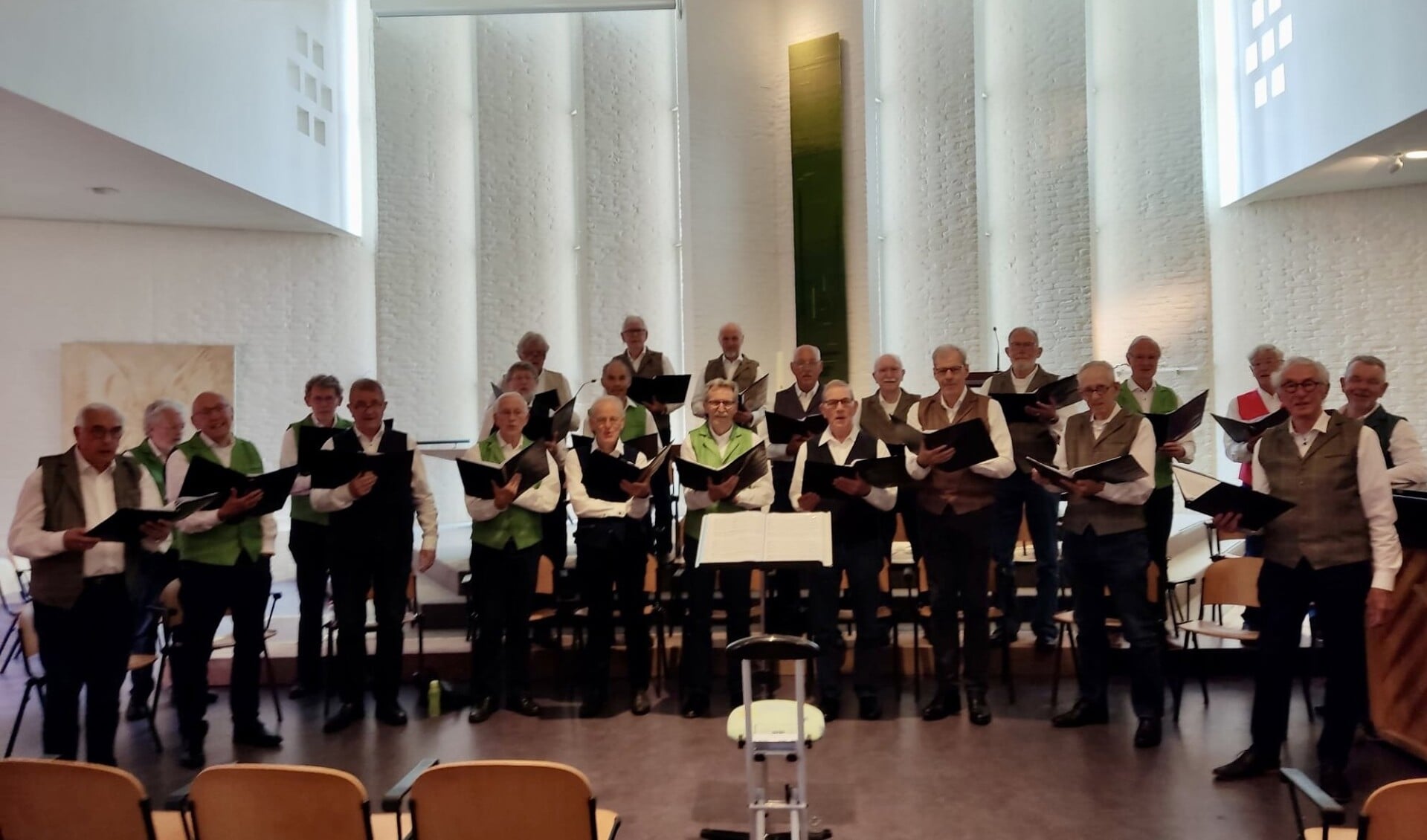 Feel Good Miniconcert Van Het Leusdens Mannenkoor Lost Verwachting In