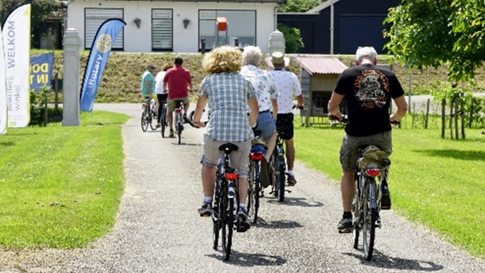 Smullen Fietsen Voor Stichting Hospice Hoeksche Waard Adverteren