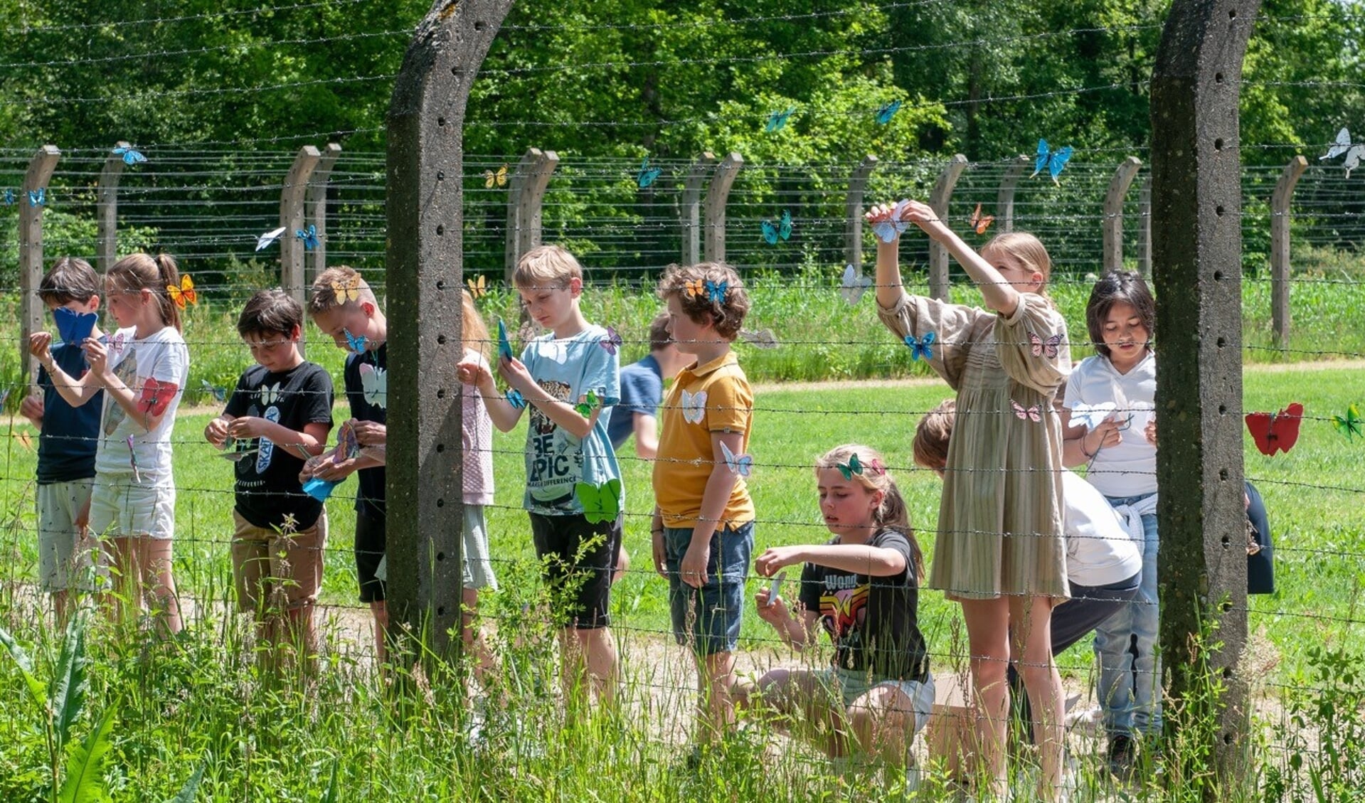 Openbare Herdenking Kindertransporten In Nationaal Monument Kamp Vught