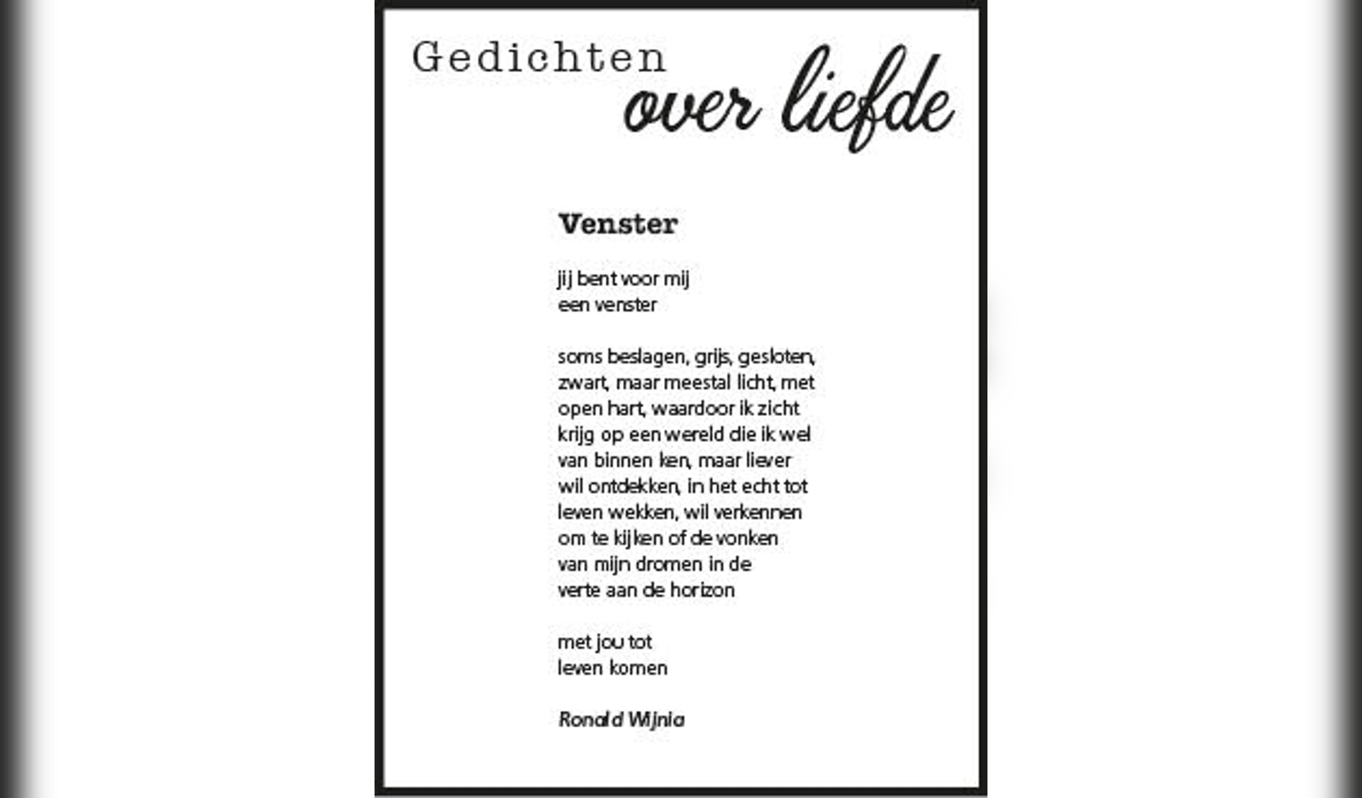 Gedicht Over De Liefde Uit Onze Gedichtenwedstrijd Rondom Vandaag