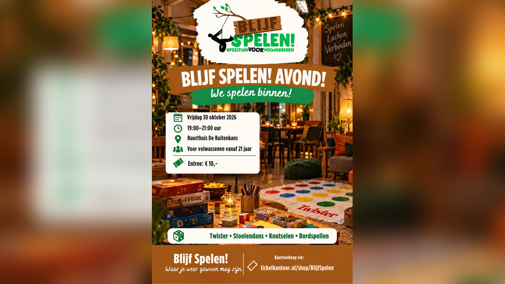 Avondje Binnen Spelen!