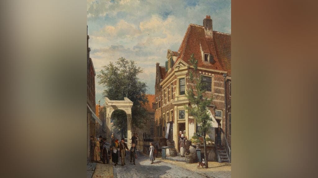 Schilderij C. Springer