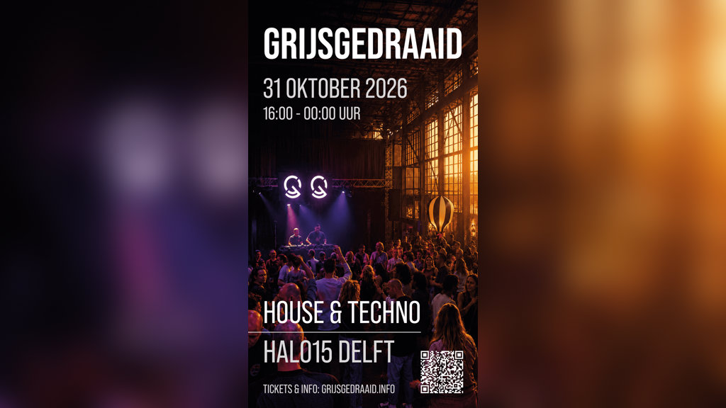 GRIJSGEDRAAID IS TERUG: DE ULTIEME CLUBERVARING IN DELFT!  - Al het nieuws uit Delft