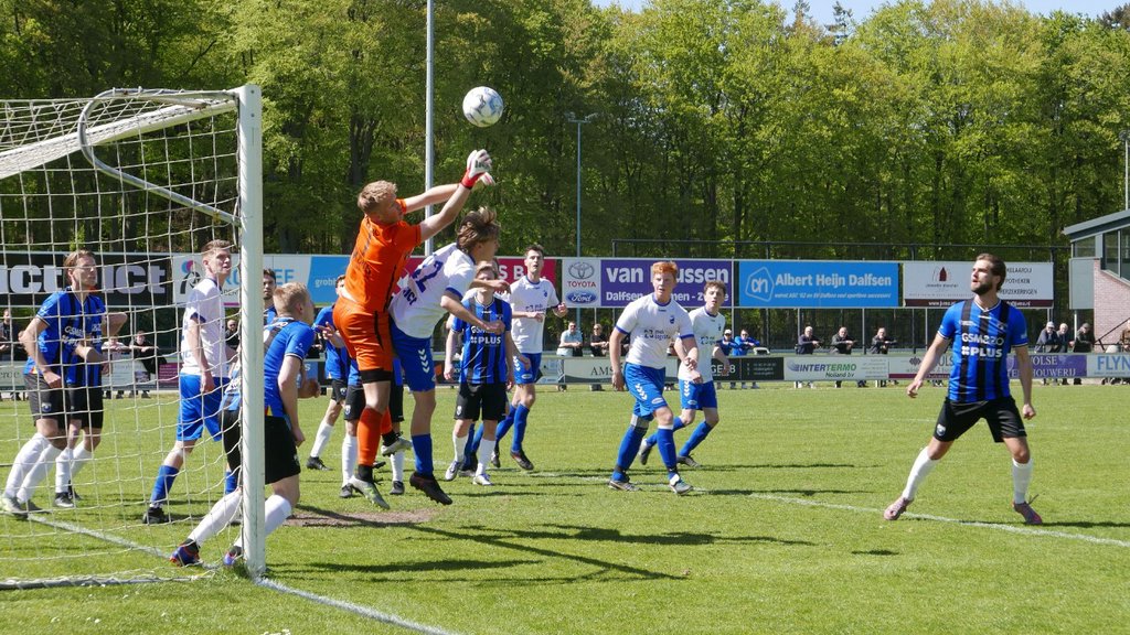 moment uit de wedstrijd. Eigen foto ASC '62.