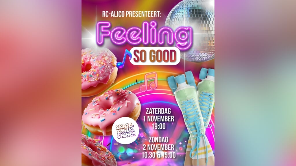 Rolschaatsshow ‘Feeling so good’