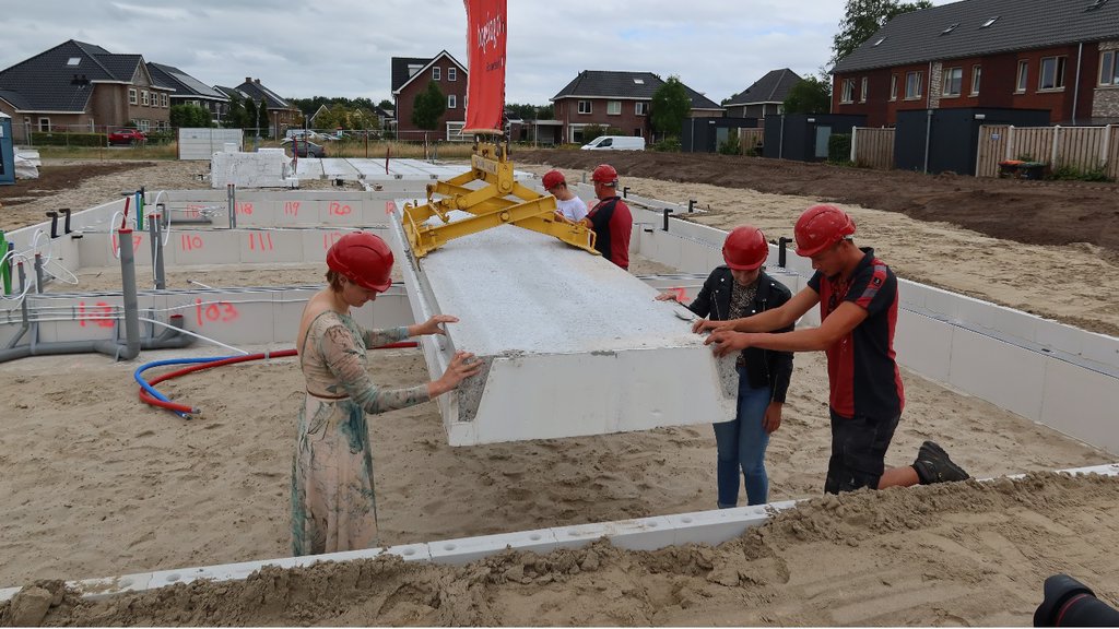 woningbouw in Lemelerveld. Bron archief