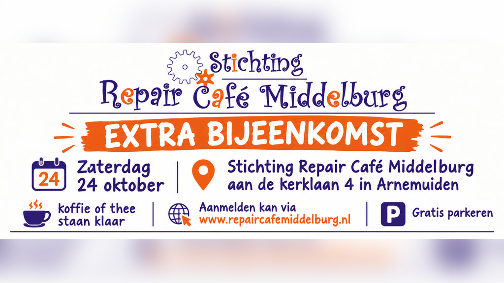 bijeenkomst Repair Café Middelburg