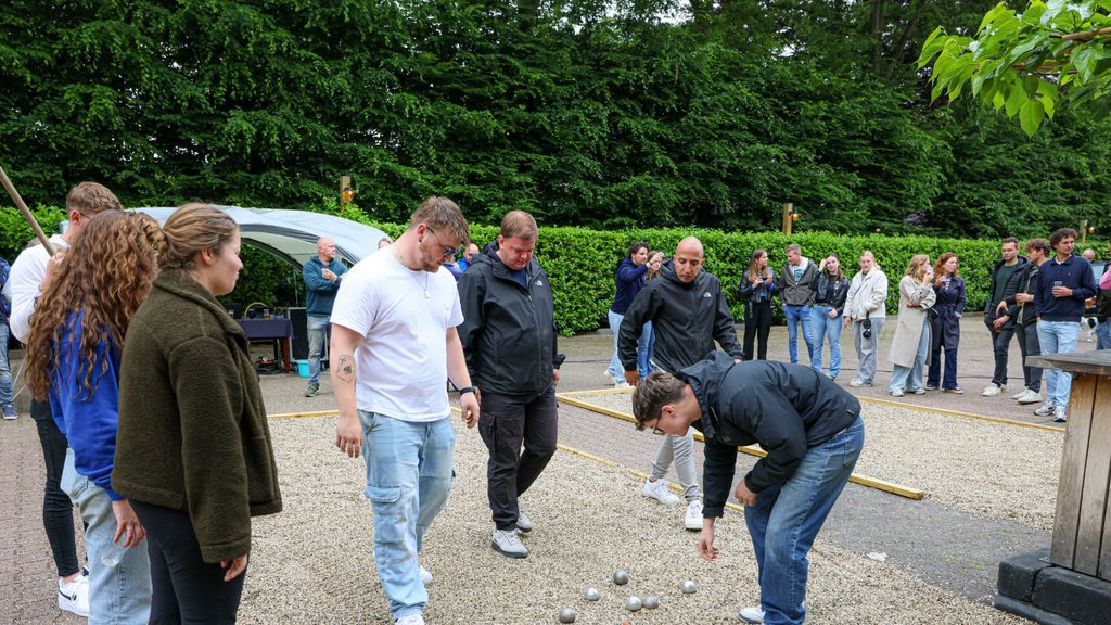 het NK Jeu de Boule bij 't Witte Peerd in Nieuwleusen. Archief