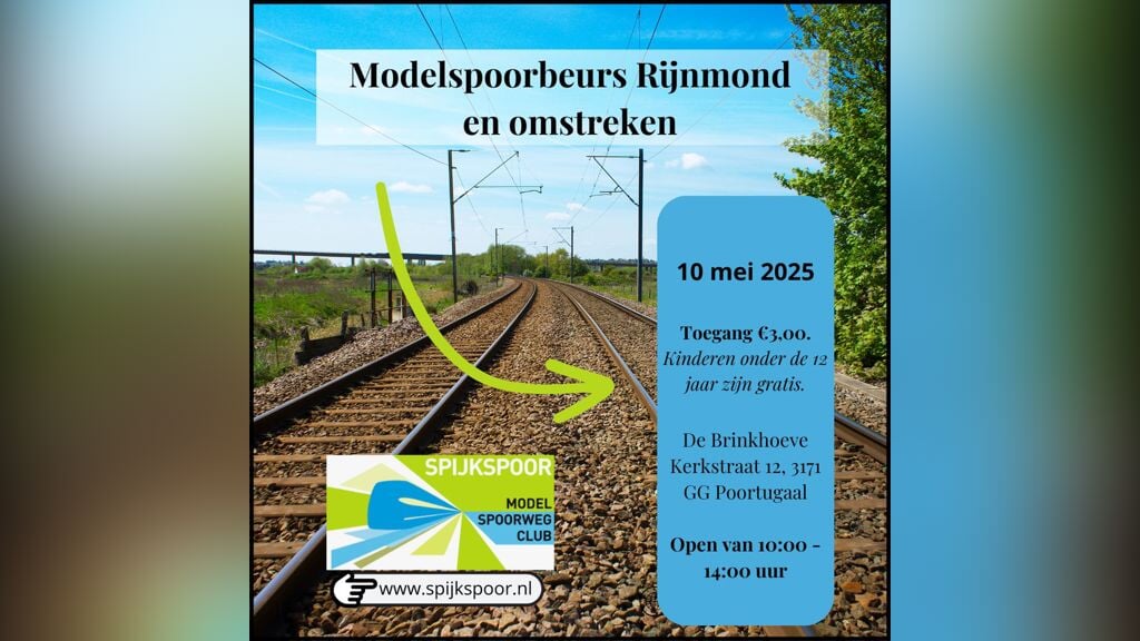 Modelspoorbeurs in Poortugaal
