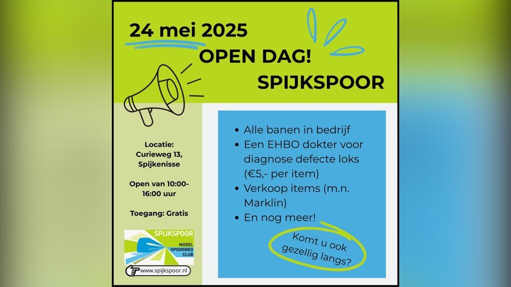 Open dag Spijkspoor
