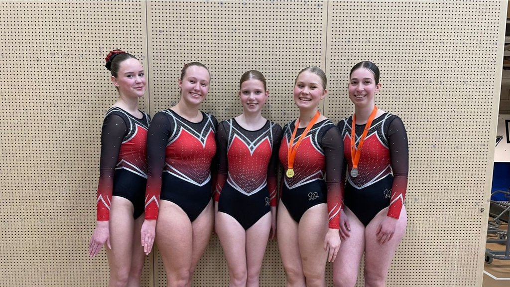 het team van Gymnastiekvereniging Nieuwleusen. Eigen foto GVN.