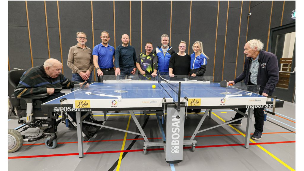 schuiftafeltennis in De Spil