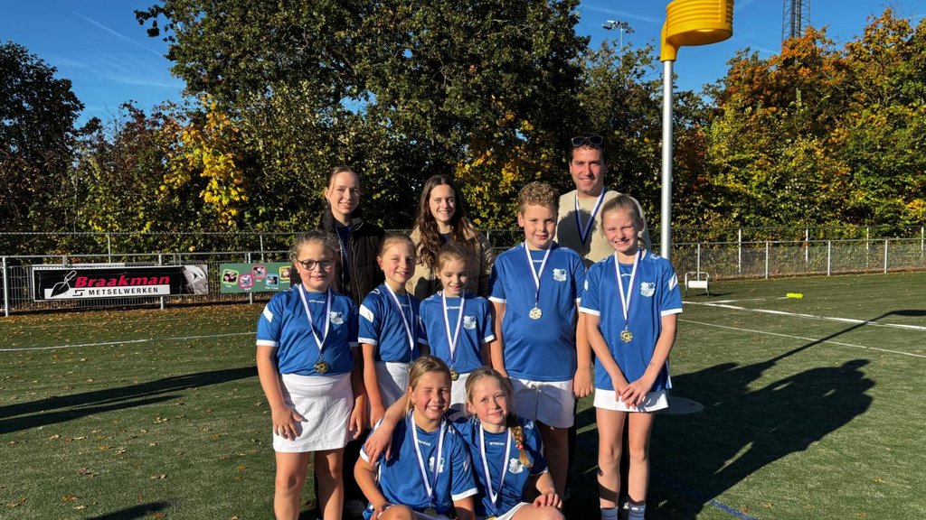 team J3 korfbalvereniging d’Ommerdieck herfstkampioen