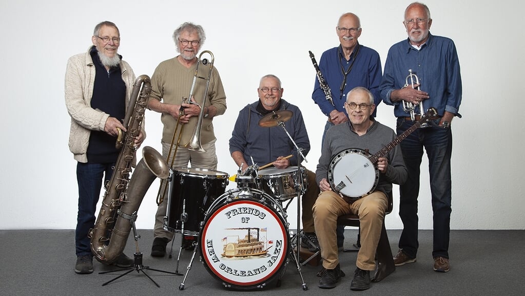 Oude stijl jazzmiddag bij Sans Souci
