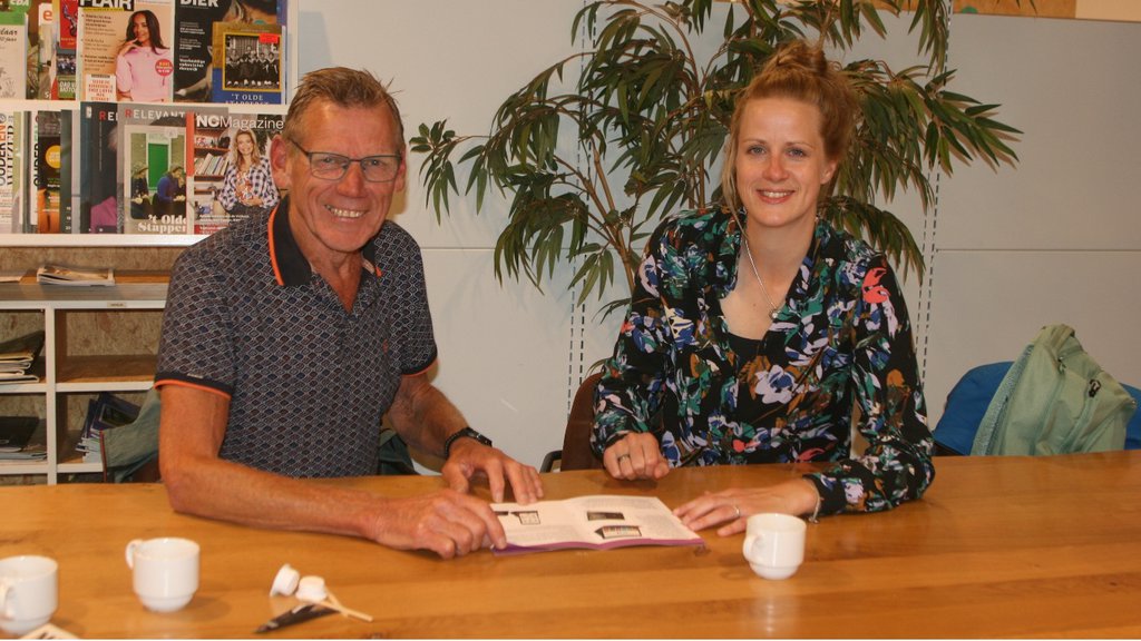 Elsbeth Lenderink en Theo Eilert.