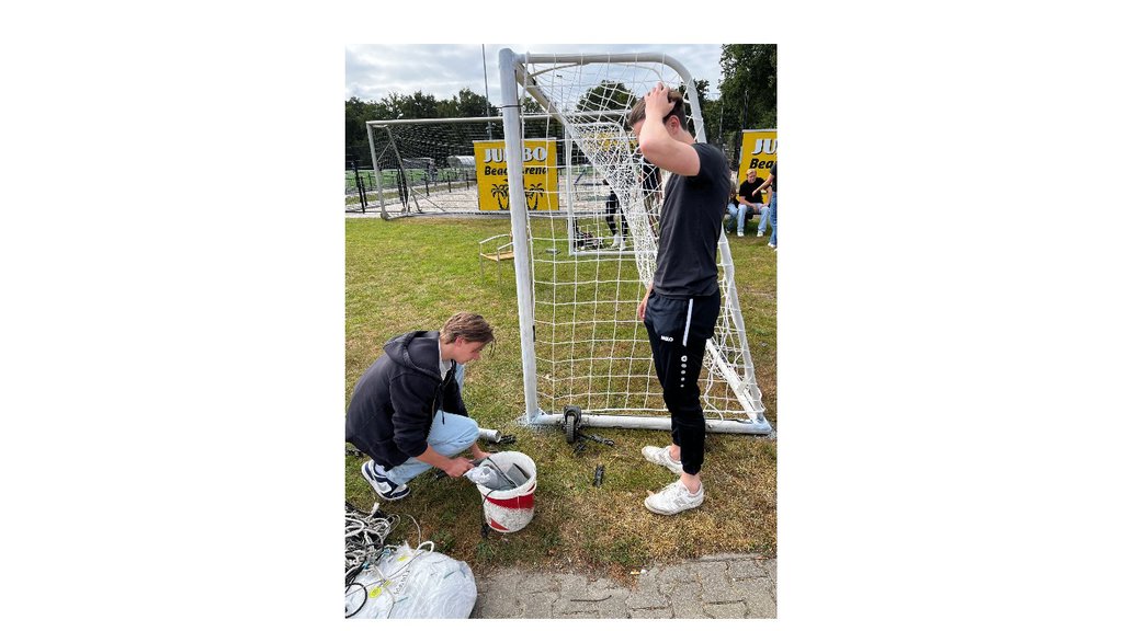 de klussendag op Sportpark Gerner.