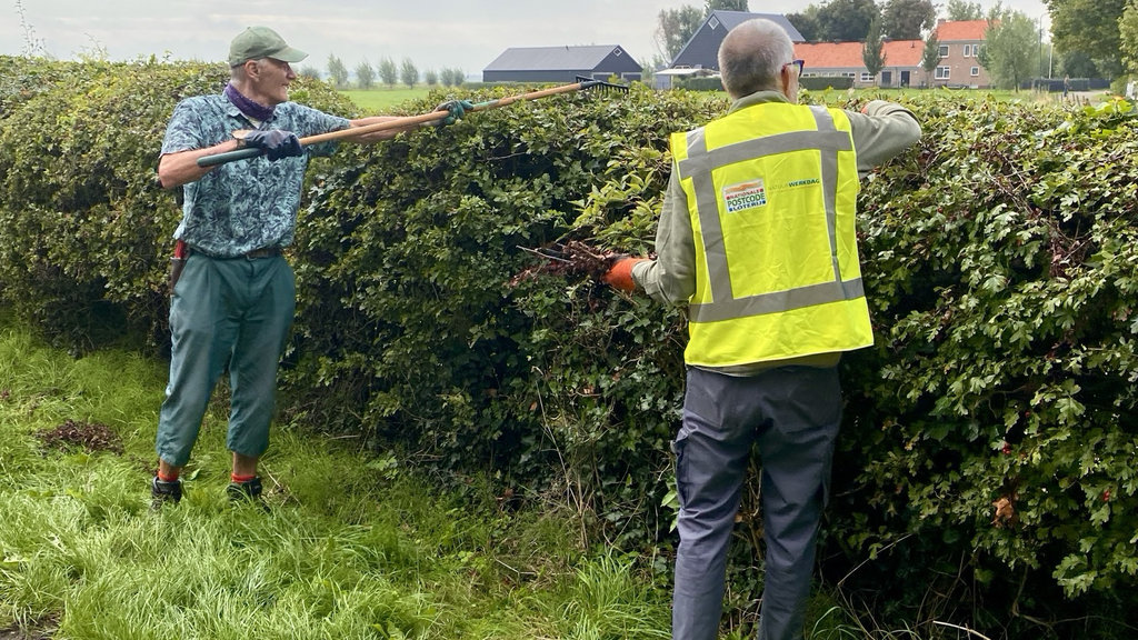 Natuurwerkdag in Oosterbuurt