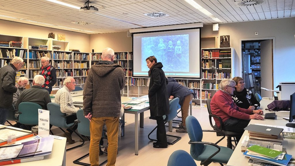 Kiekjesochtend bij de Historische Kring. Bron