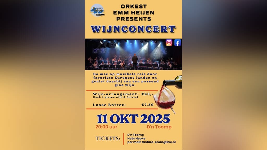 Wijnconcert Heijen