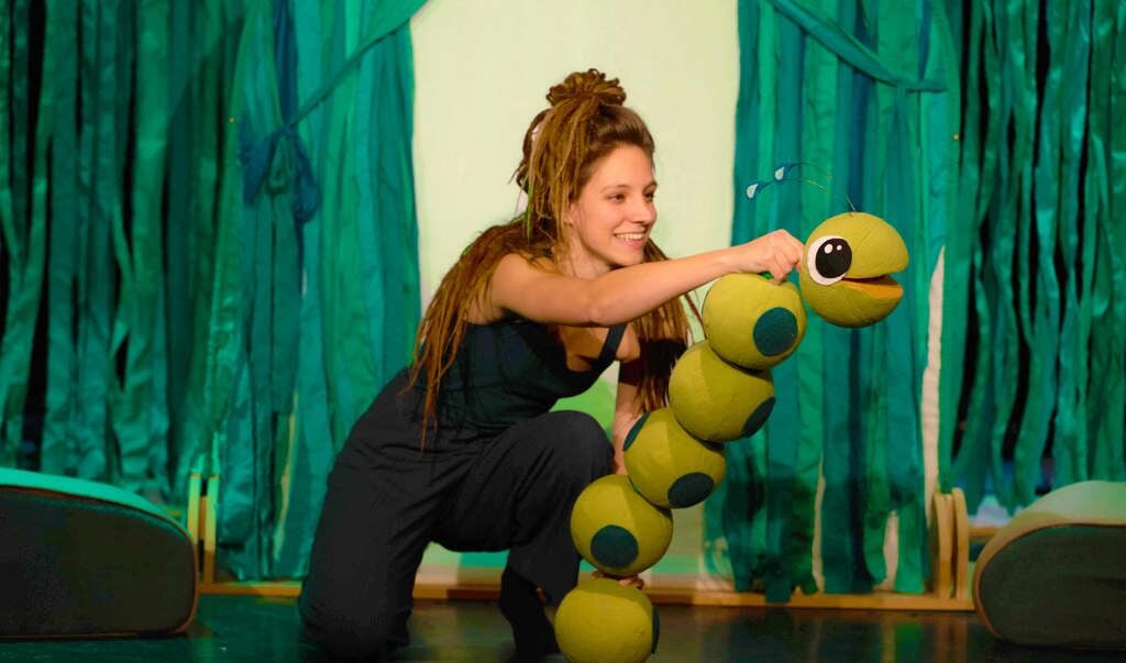 Theatervoorstelling De Wondertuin in Bibliotheek Sneek