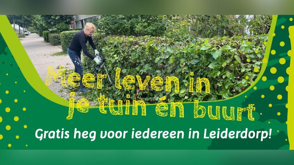 Bestel jouw gratis haag of heg voor 19 oktober!