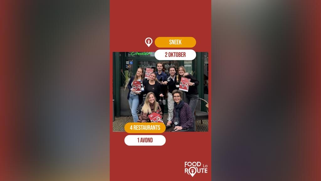 Food La Route weer in Sneek op 2 oktober