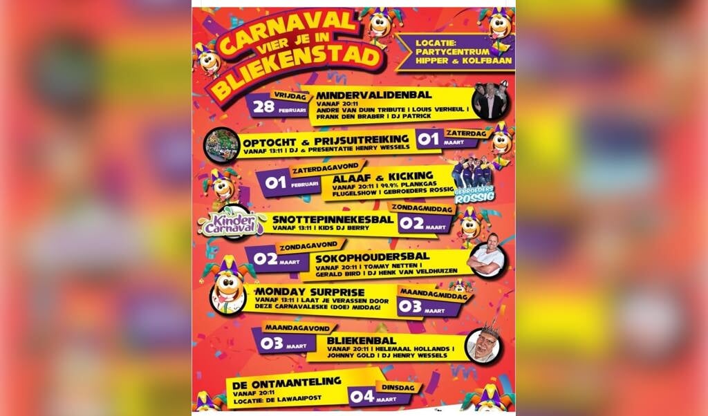 Carnaval in Bliekenstad