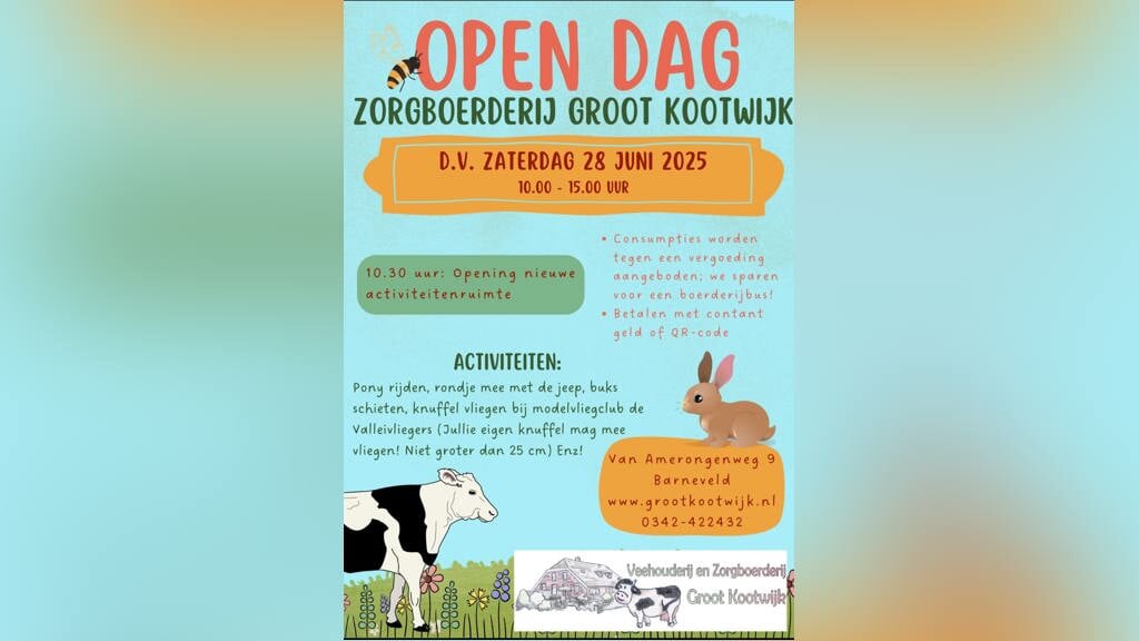 Open dag bij Zorgboerderij Groot Kootwijk