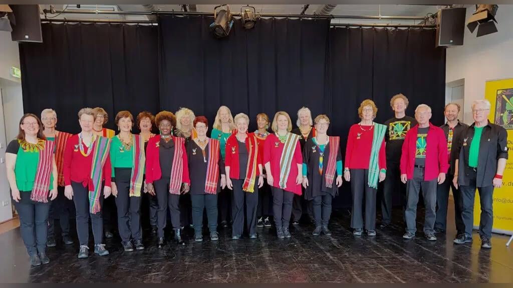 Afrikaans acapella koor te gast in Rhenen