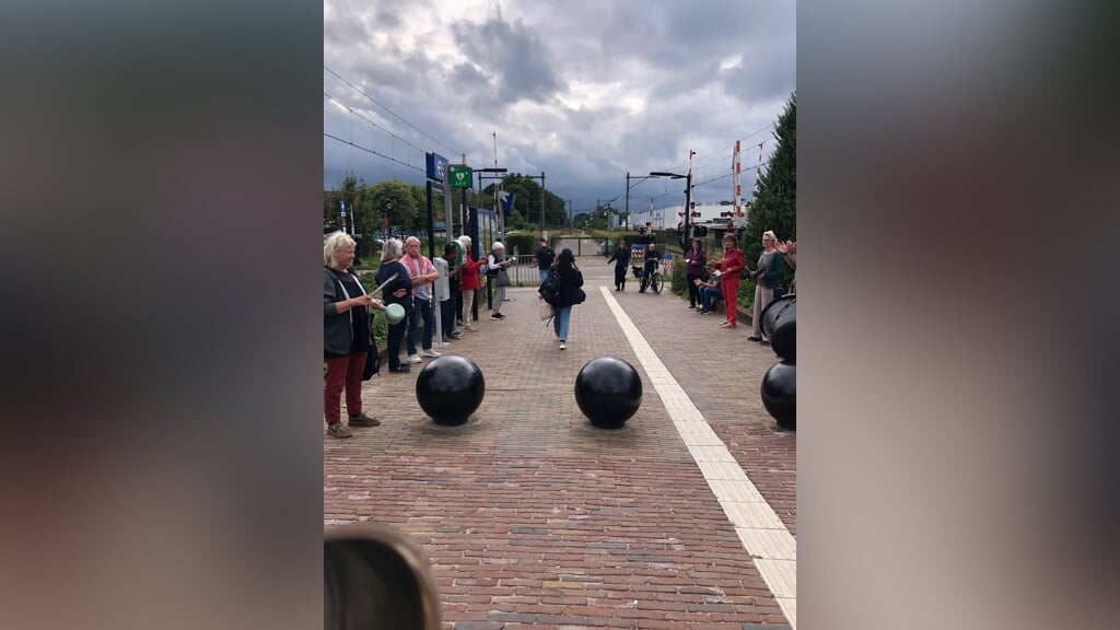 Gaza aktie in Den Dolder station