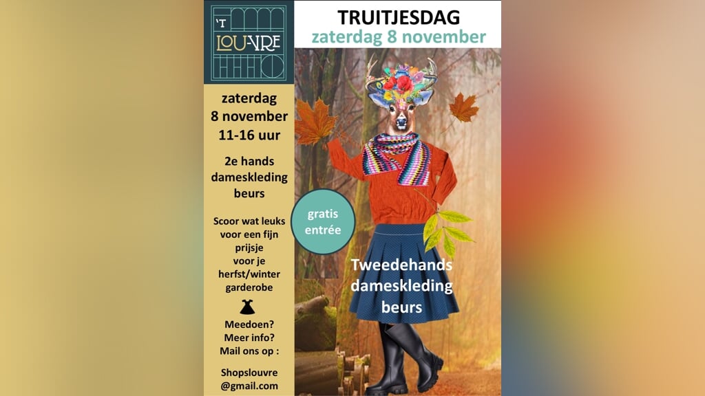 Tweedehands dameskledingbeurs Truitjesdag!