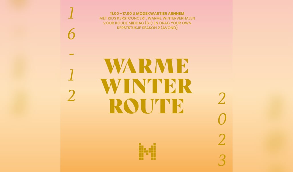 Warme Winter Route
