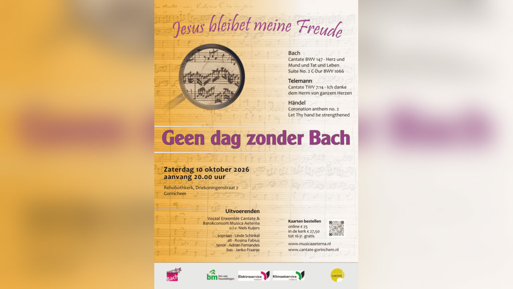 Geen dag zonder Bach
