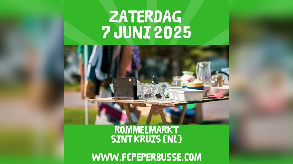 Leukste rommelmarkt in Sint Kruis