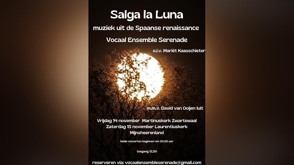 Serenade zingt weer in Zwartewaal