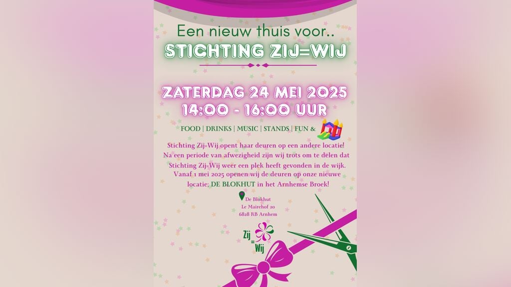 Stichting Zij=Wij terug in wijk Het Arnhemse Broek