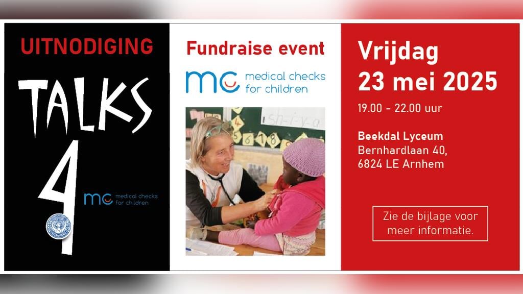 Talks4MCC: fundraise evenement voor goed doel