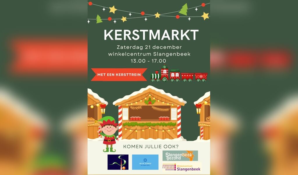 Kerstmarkt Winkelcentrum Slangenbeek