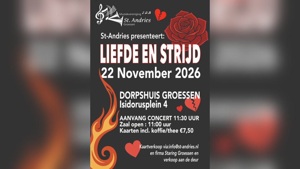 Harmonie St-Andries: ‘Liefde en Strijd’