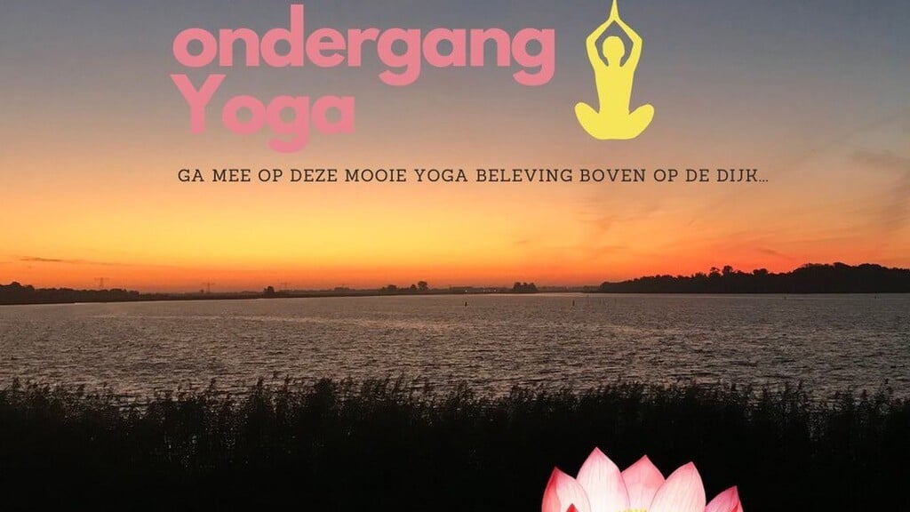 Zonsondergang Yoga op de DIJK