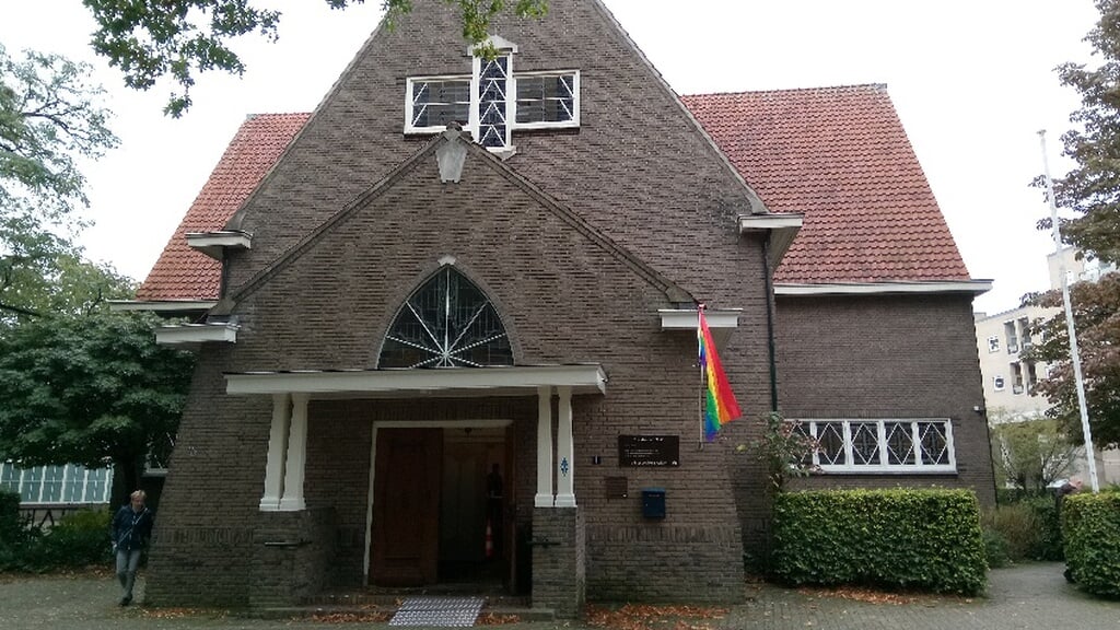 Regenboogviering in Stadskerk De Bleek