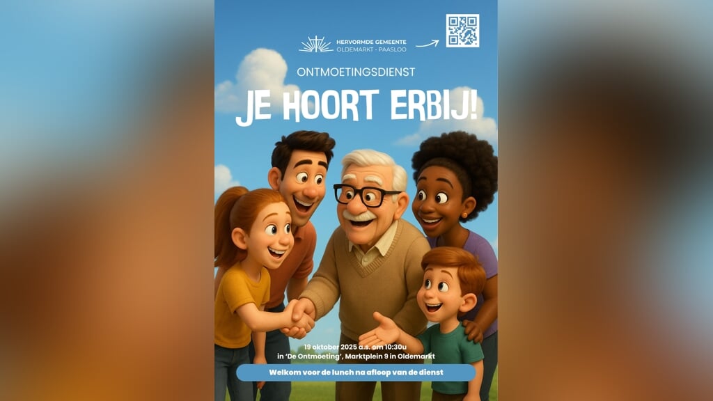 Nieuwe ontmoetingsdienst in Oldemarkt: samen zingen, spelen en geloven