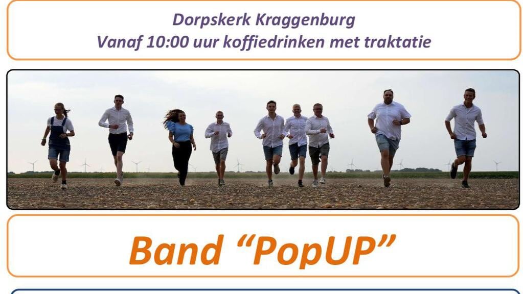 Let’s Share the Music-viering in Kraggenburg op zondag 19 oktober