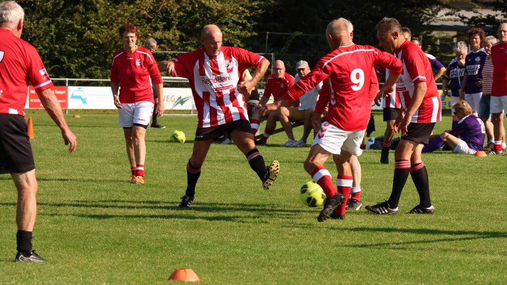 Tweede ronde competitie Walking Football Old Stars in Meppel