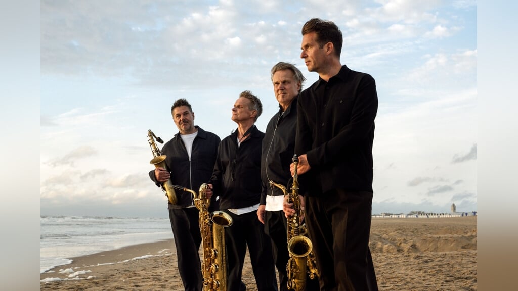 Artvark Saxophone Quartet op Jazzdagen Harderwijk