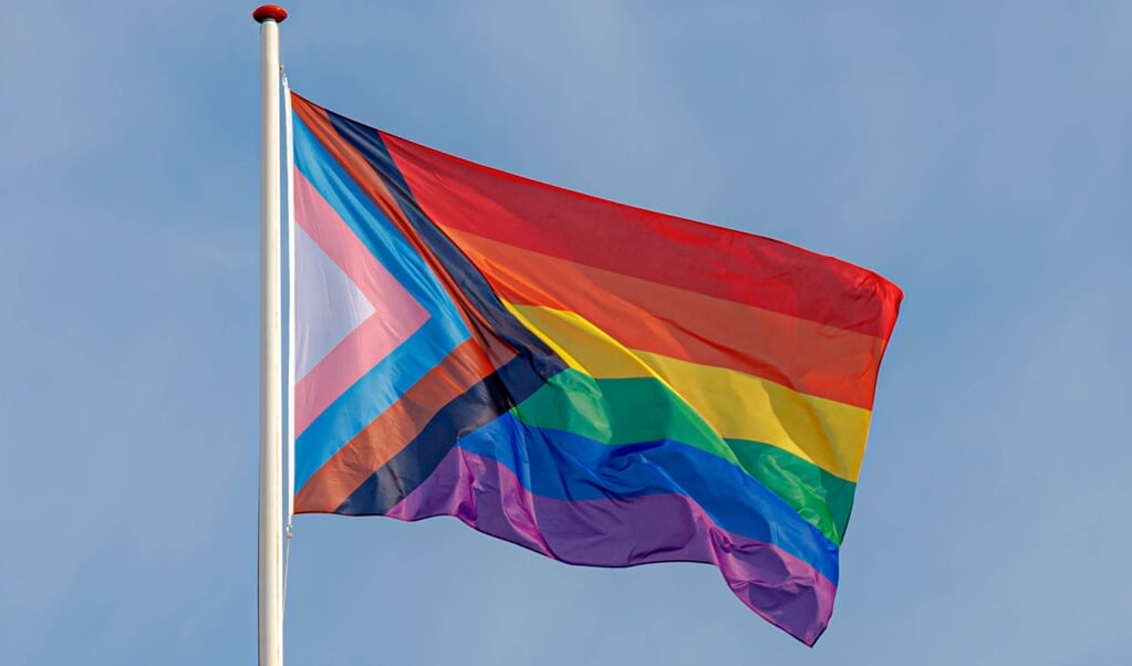De vlag kan gratis opgehaald worden. (Foto: aangeleverd)