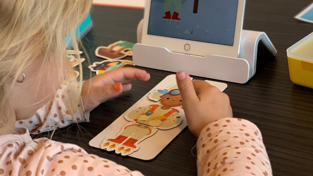 Spelenderwijs leren met Osmo tijdens Dinsdag Doedag in Biddinghuizen