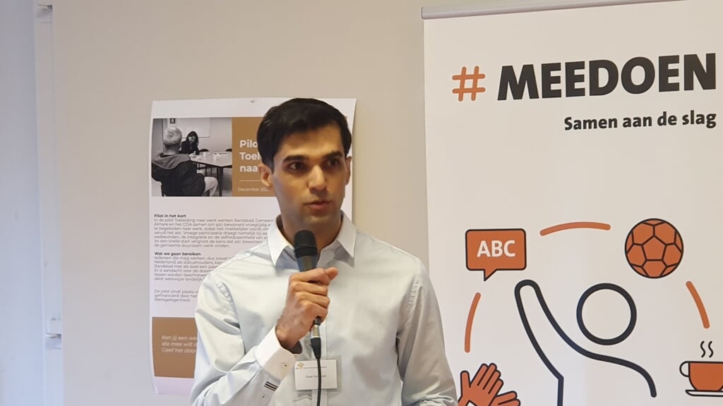 Fatah Sorcouh: 'wachten is verschrikkelijk (Foto: Almere DEZE WEEK)